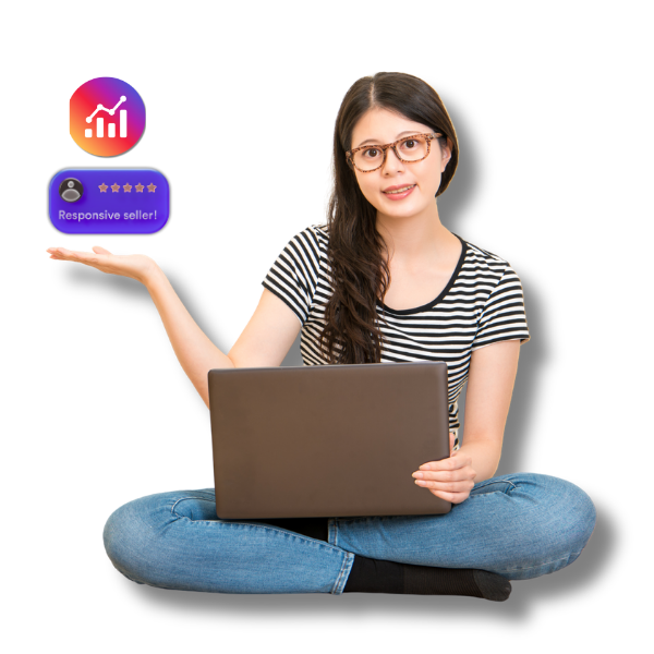 Rank Button Website hero section